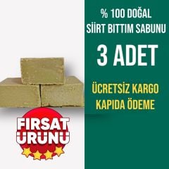 Siirt bıttım sabunu 3 adet