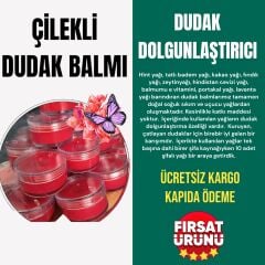ÇİLEKLİ DUDAK BALMI LAVANTA