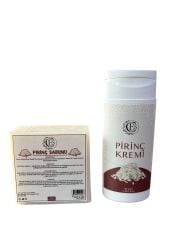 BEYAZLATICI SET PİRİNÇ KREMİ PİRİNÇ SABUNU