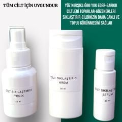 Cilt Sıklaştırıcı Set Krem+Tonik+Serum