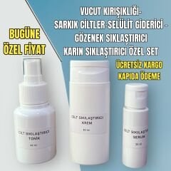 Cilt Sıklaştırıcı Set Krem+Tonik+Serum
